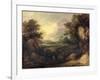 Landscape with Figures, C.1786-Thomas Gainsborough-Framed Giclee Print