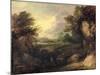 Landscape with Figures, C.1786-Thomas Gainsborough-Mounted Giclee Print