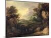 Landscape with Figures, C.1786-Thomas Gainsborough-Mounted Giclee Print