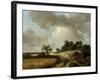 Landscape with Figures on a Path, c.1746-48-Thomas Gainsborough-Framed Giclee Print