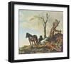Landscape with Figures-Philips Wouwerman-Framed Collectable Print