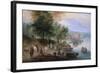 Landscape with Figures-Theobald Michau-Framed Giclee Print