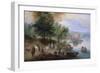 Landscape with Figures-Theobald Michau-Framed Giclee Print