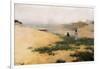 Landscape with Figures-Ramon Casas i Carbo-Framed Giclee Print