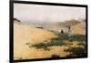 Landscape with Figures-Ramon Casas i Carbo-Framed Giclee Print