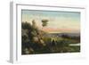 Landscape with Figures-Antonio and Nunzio Michele-Framed Giclee Print