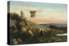 Landscape with Figures-Antonio and Nunzio Michele-Stretched Canvas