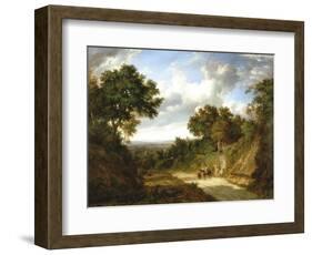 Landscape with Figures-Patrick Nasmyth-Framed Giclee Print