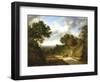 Landscape with Figures-Patrick Nasmyth-Framed Giclee Print