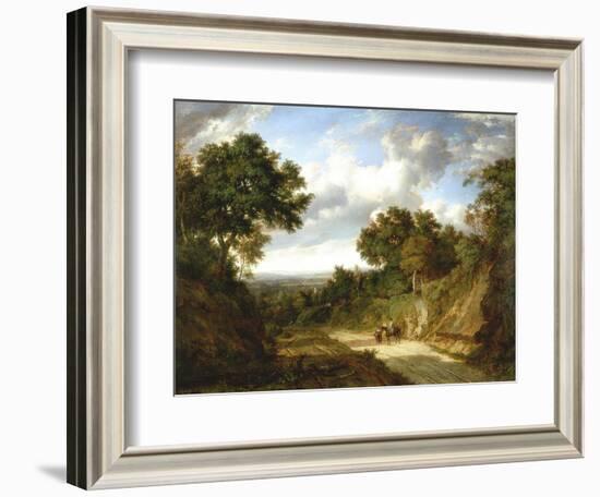 Landscape with Figures-Patrick Nasmyth-Framed Giclee Print