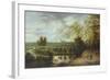 Landscape with Fisherman-Lucas Van Uden-Framed Giclee Print