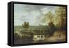 Landscape with Fisherman-Lucas Van Uden-Framed Stretched Canvas