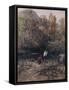 Landscape, With Fishermen, 1843, (1924)-William Evans-Framed Stretched Canvas