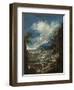 Landscape with Fishermen, C.1730-Alessandro Magnasco-Framed Giclee Print