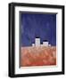 Landscape with Five Houses, c.1932-Kasimir Malevich-Framed Premium Giclee Print