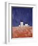 Landscape with Five Houses, c.1932-Kasimir Malevich-Framed Premium Giclee Print