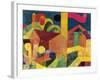 Landscape with Flags or Houses with Flags, 1915-Paul Klee-Framed Giclee Print