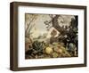 Landscape with Fruits and Vegetables in the Foreground, Abraham Bloemaert-Abraham Bloemaert-Framed Art Print