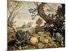 Landscape with Fruits and Vegetables in the Foreground, Abraham Bloemaert-Abraham Bloemaert-Mounted Art Print