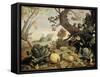 Landscape with Fruits and Vegetables in the Foreground, Abraham Bloemaert-Abraham Bloemaert-Framed Stretched Canvas
