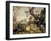 Landscape with Fruits and Vegetables in the Foreground, Abraham Bloemaert-Abraham Bloemaert-Framed Art Print