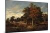 Landscape with Gipsy Encampment-null-Mounted Giclee Print