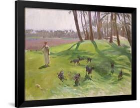 Landscape with Goatherd, 1890–91-John Singer Sargent-Framed Giclee Print