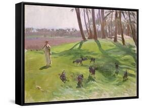 Landscape with Goatherd, 1890–91-John Singer Sargent-Framed Stretched Canvas