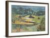 Landscape with Goods Train and Barges-Pierre Bonnard-Framed Collectable Print