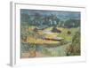 Landscape with Goods Train and Barges-Pierre Bonnard-Framed Collectable Print