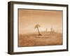 Landscape with Graves, Ca 1836-Caspar David Friedrich-Framed Giclee Print