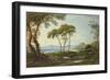 Landscape with Harlech Castle-John Varley-Framed Giclee Print