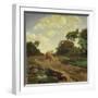 Landscape with Haywagon, circa 1858-Valentin Ruths-Framed Giclee Print
