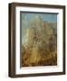 Landscape with Hercules and Cacus, C.1656-Nicolas Poussin-Framed Giclee Print