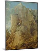 Landscape with Hercules and Cacus, C.1656-Nicolas Poussin-Mounted Giclee Print