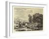 Landscape with Herders and Animals-Balthasar Paul Ommeganck-Framed Giclee Print