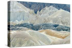 Landscape with hills in desert, Death Valley, California, USA-Panoramic Images-Stretched Canvas