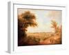 Landscape with House, 18th Century-Thomas Gainsborough-Framed Giclee Print
