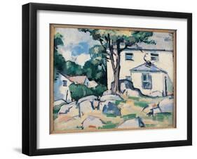 Landscape with House-Samuel John Peploe-Framed Giclee Print