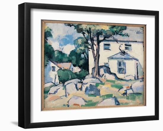 Landscape with House-Samuel John Peploe-Framed Giclee Print