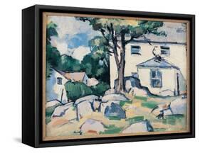 Landscape with House-Samuel John Peploe-Framed Stretched Canvas