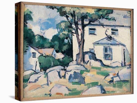 Landscape with House-Samuel John Peploe-Stretched Canvas