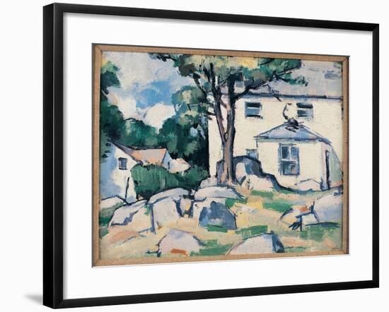 Landscape with House-Samuel John Peploe-Framed Giclee Print