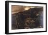 Landscape with Hunting Party, (1893)-John Gilbert-Framed Giclee Print