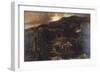 Landscape with Hunting Party, (1893)-John Gilbert-Framed Giclee Print