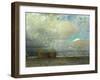 Landscape with Huts, 1900-Leopold Karl Walter von Kalckreuth-Framed Giclee Print