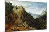 Landscape with Iron Mines-Lucas van Valckenborch-Mounted Giclee Print