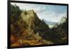 Landscape with Iron Mines-Lucas van Valckenborch-Framed Giclee Print