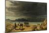 Landscape with Lake and Greek Soldiers-John Rogers Herbert-Mounted Giclee Print