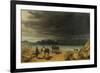 Landscape with Lake and Greek Soldiers-John Rogers Herbert-Framed Giclee Print